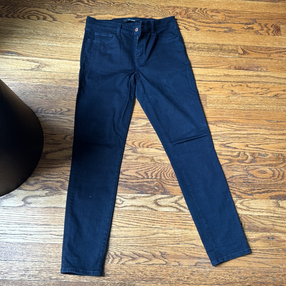 J Brand Women's Mid Rise Skinny Blue Bird colour